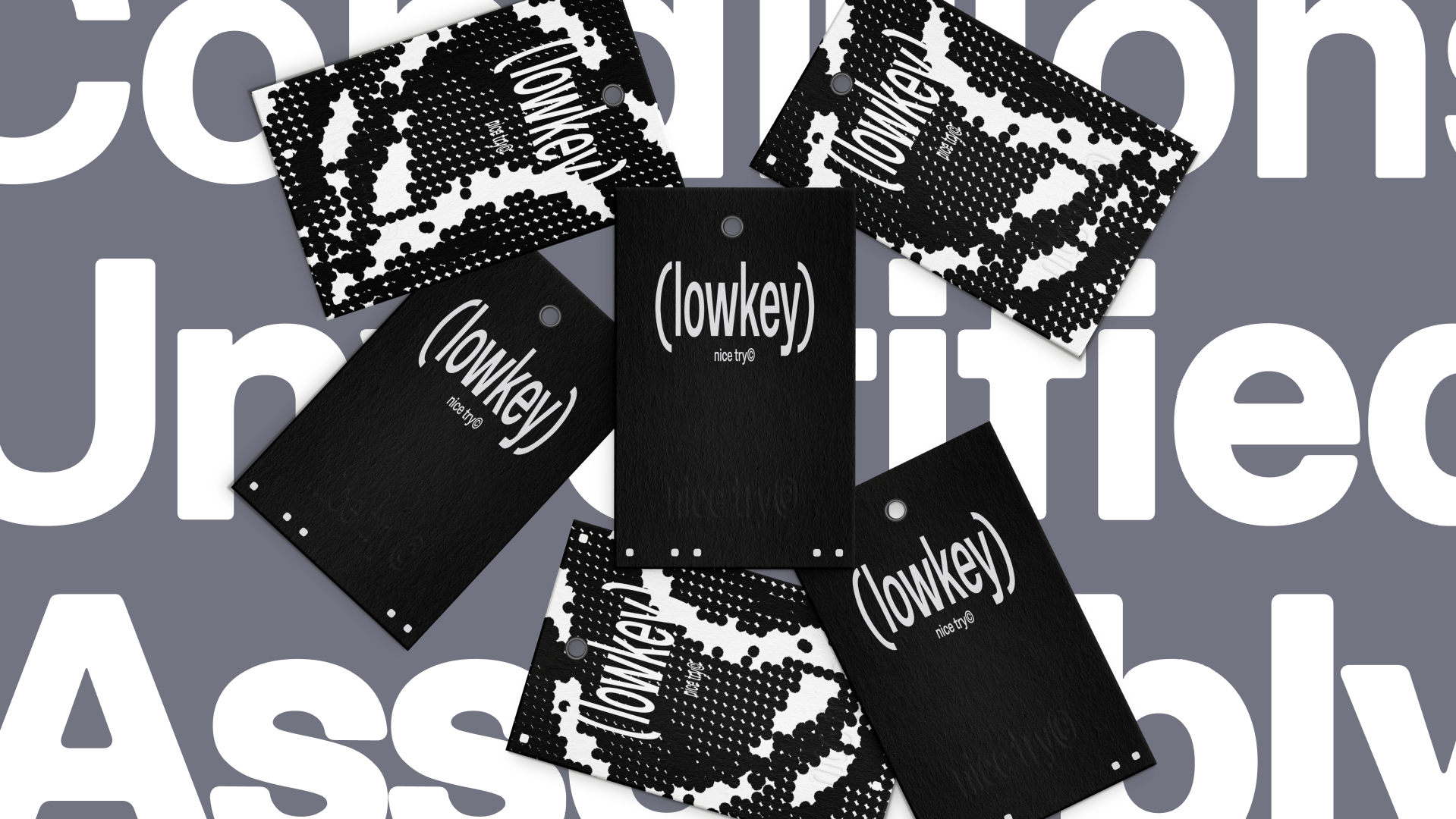 Stationery design of letterhead and business cards for the company Anders on top of a blurred photo of a house interior.