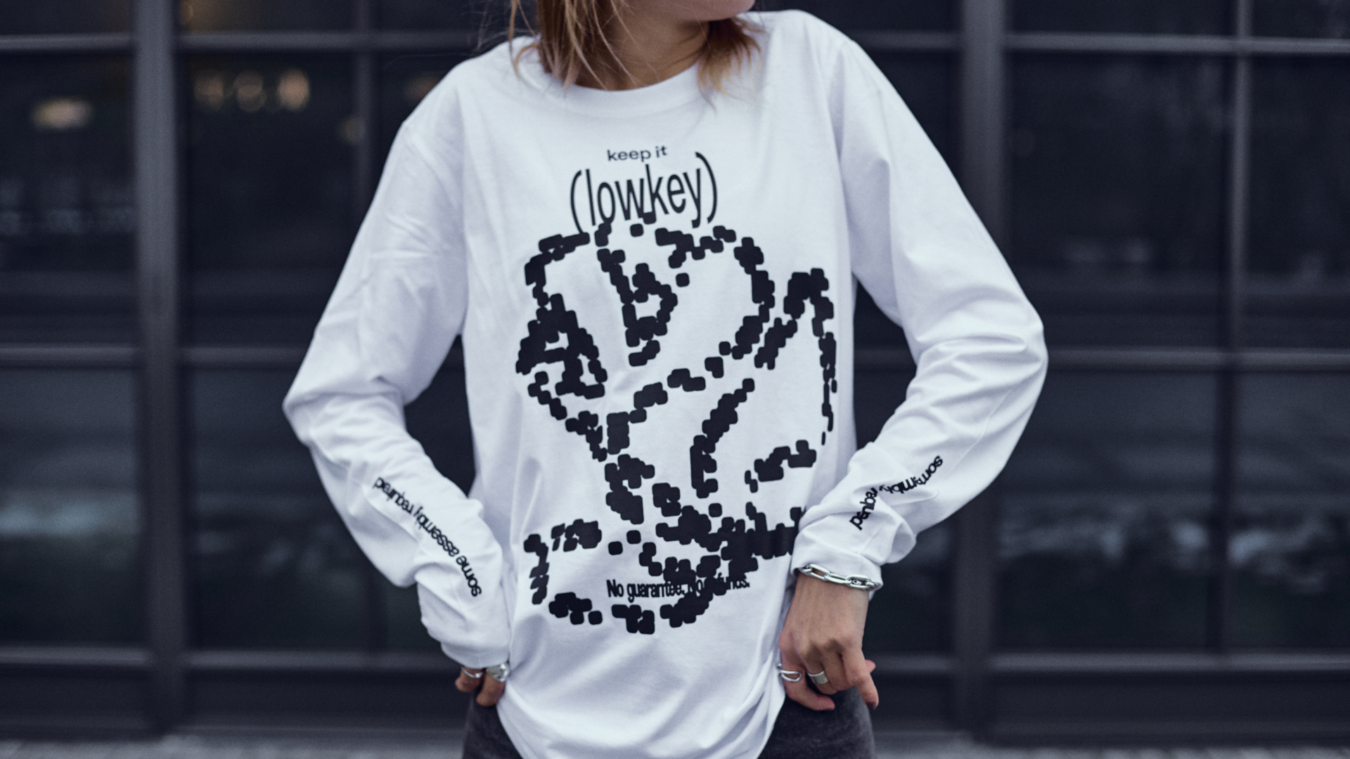 Stationery design of letterhead and business cards for the company Anders on top of a blurred photo of a house interior.